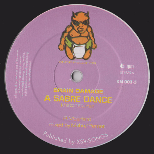 Sabre Dance front label