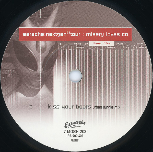 Earache: Nextgen 98 Tour back label