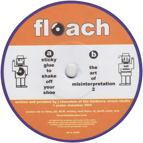 Sticky Glue to Shake Off Your Shoe back cover