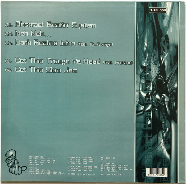 Abstract Beatin' System back cover