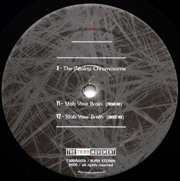 The Missing Chromosome back label