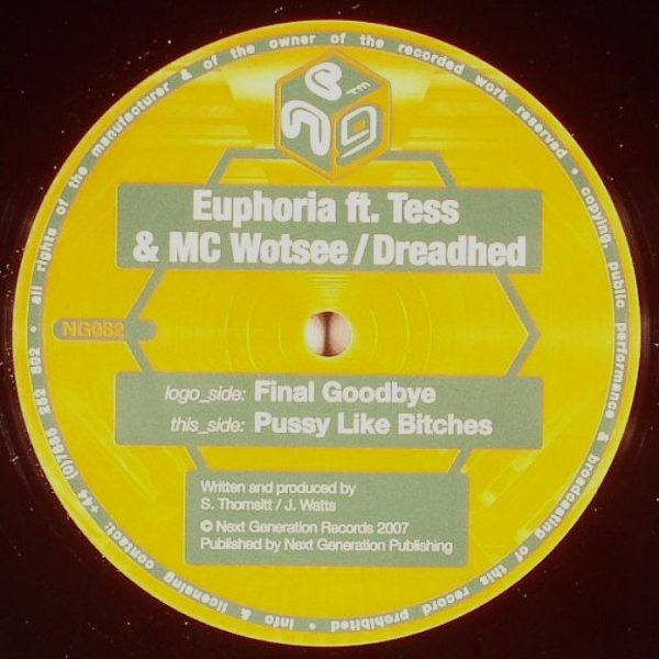 Final Goodbye / Pussy Like Bitches front label