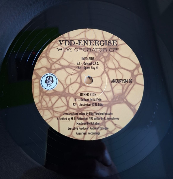 Ride Operator EP front label