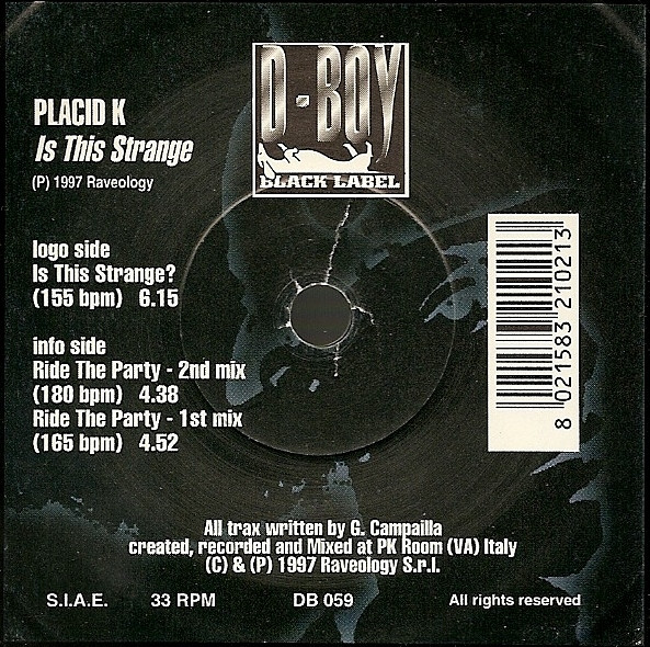 Is This Strange? front label