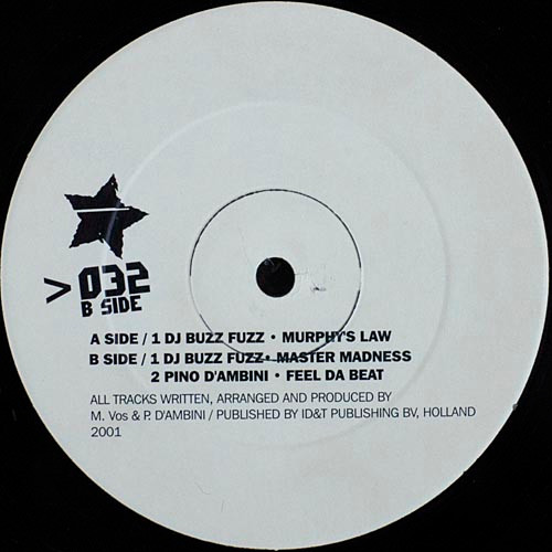 Murphy's Law EP back label