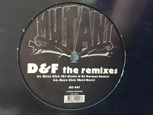Buzz Click (The Remixes) back cover