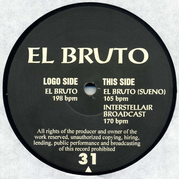 El Bruto front label