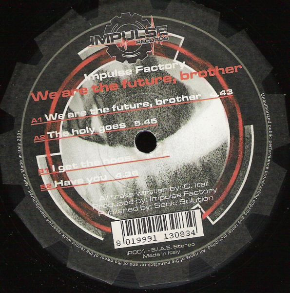 We Are The Future, Brother back label