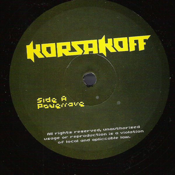 The Powerrave Experience front label