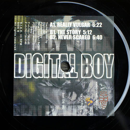 Really Vulgar front label