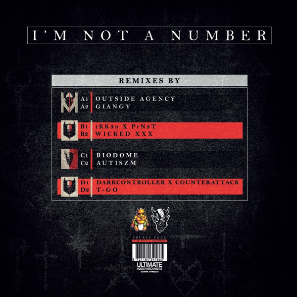 I’m Not A Number back cover