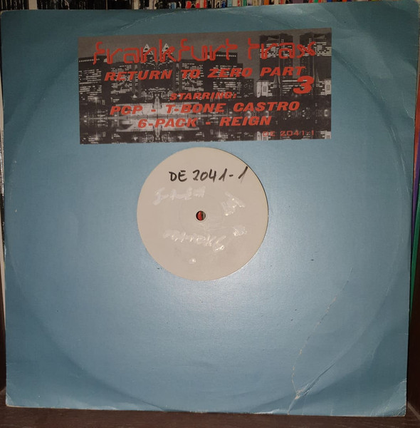 Frankfurt Trax Volume 6 - Return To Zero Part 3 front cover