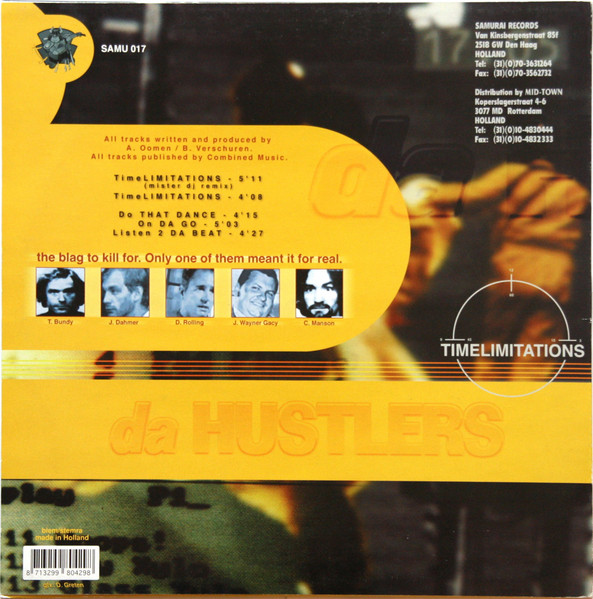 Time Limitations back cover