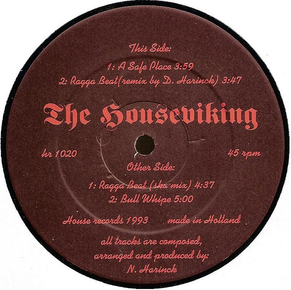 The Beautiful World E.P. front label