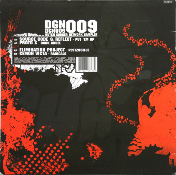 Dutch Gabber Network Sampler back cover