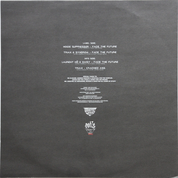 Raving Nightmare - Face The Future back cover