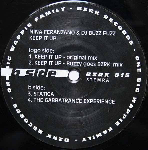 Keep It Up front label