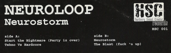Neurostorm front label