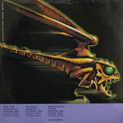 Burnin' Fire E.P. front label