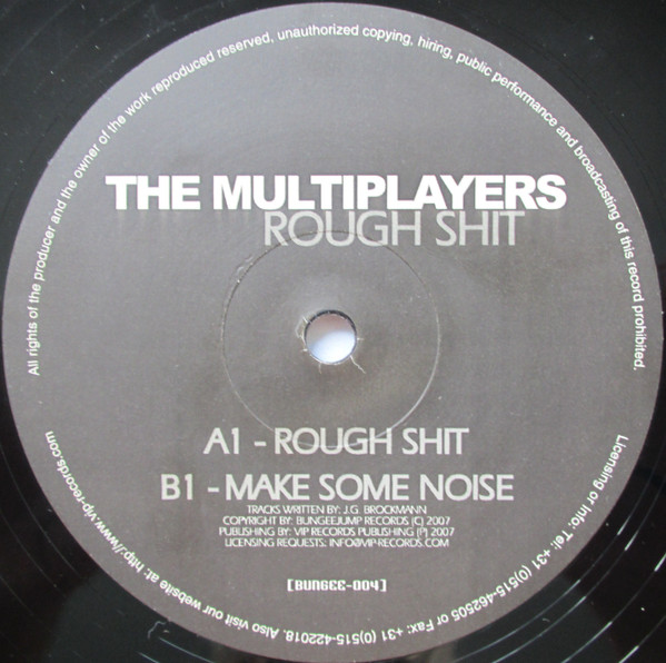 Rough Shit front label