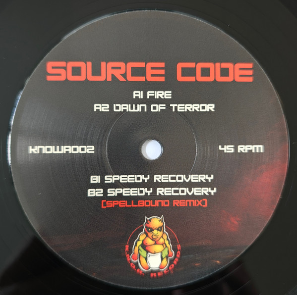 Speedy Recovery back label