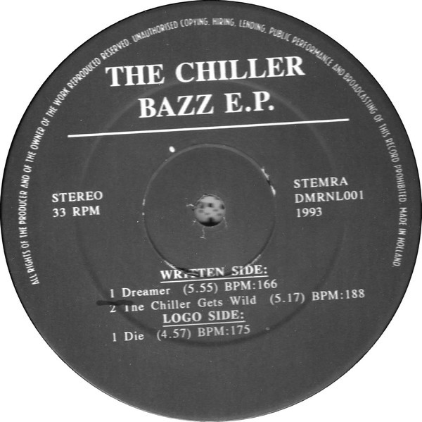 Bazz E.P. front label