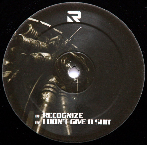 Never Lost His Hardcore back label