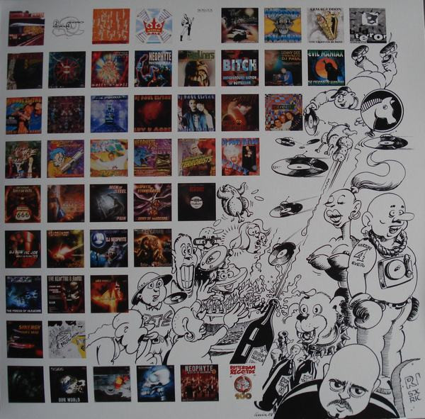 Rotterdam Records 100 back label