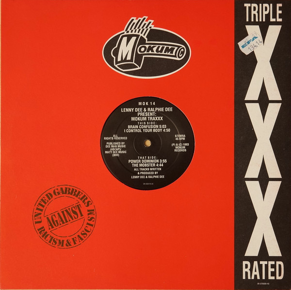 Mokum Traxxx front label