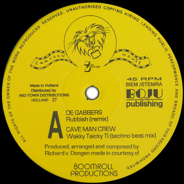 Cartoon House back cover