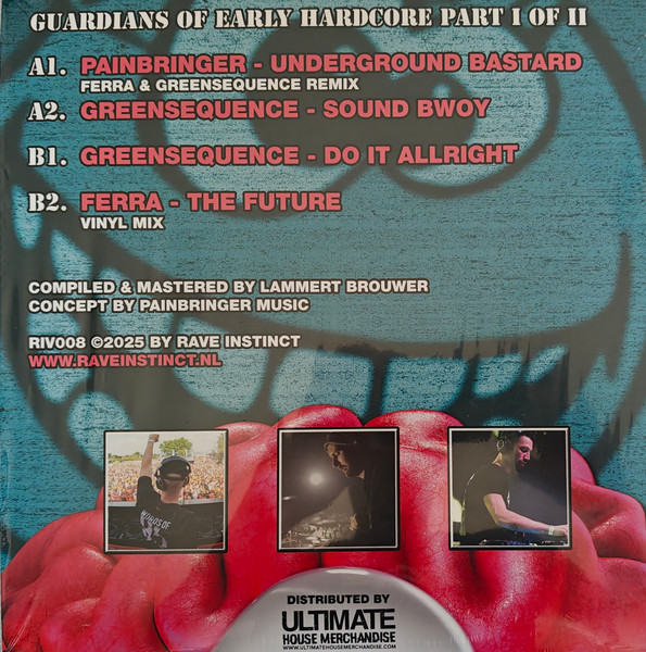 Guardians Of Early Hardcore I back cover