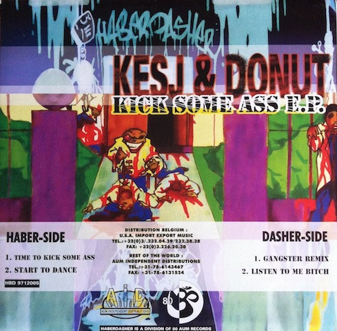 Kick Some Ass E.P. back cover