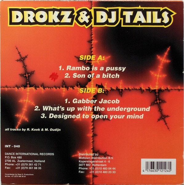 Rambo Is A Pussy back cover