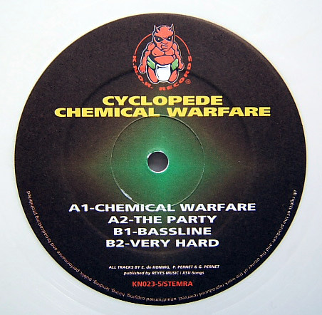 Chemical Warfare front label