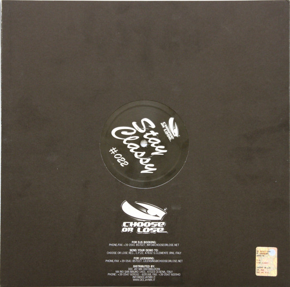 Stay Classy back cover