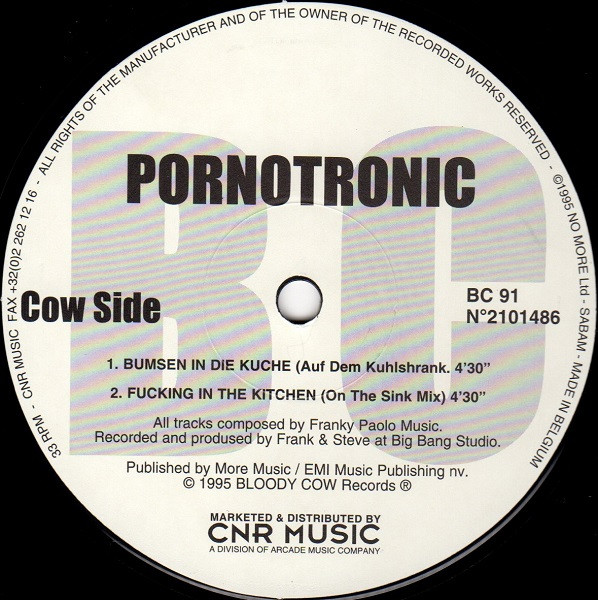 Neuken In De Keuken back cover