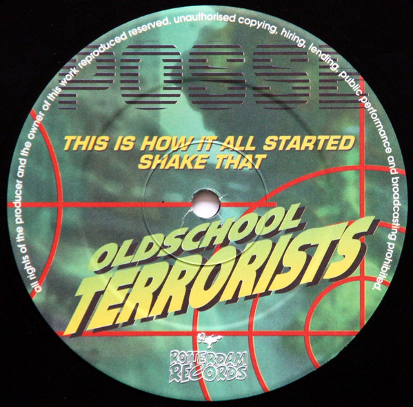 I'll On A Posse back label