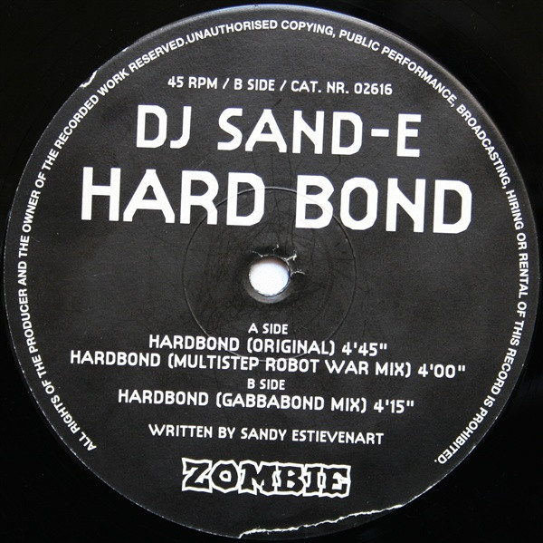 Hard Bond front label