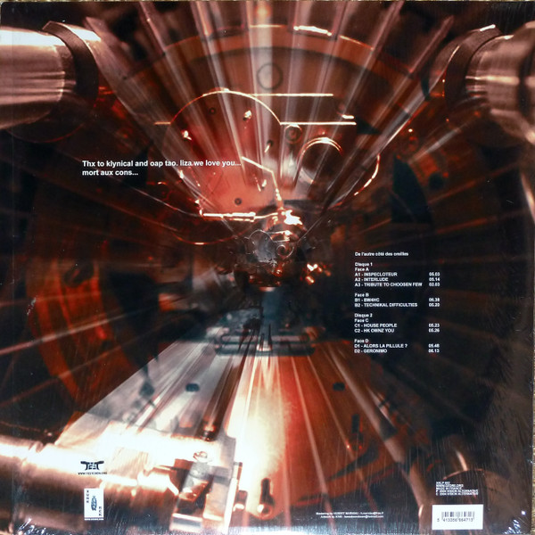 De l'Autre Côté des Oreilles back cover