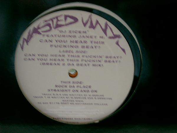 Can You Hear This Fucking Beat? front label