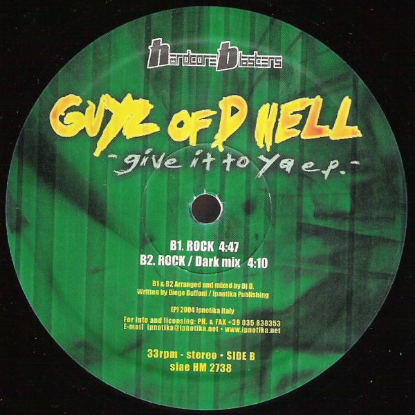 Give It To Ya E.P. front label