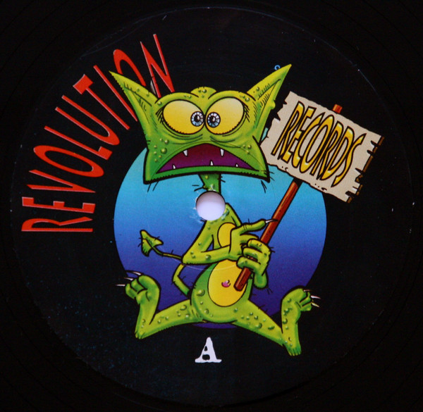 Let's Drum The Boomstick front label