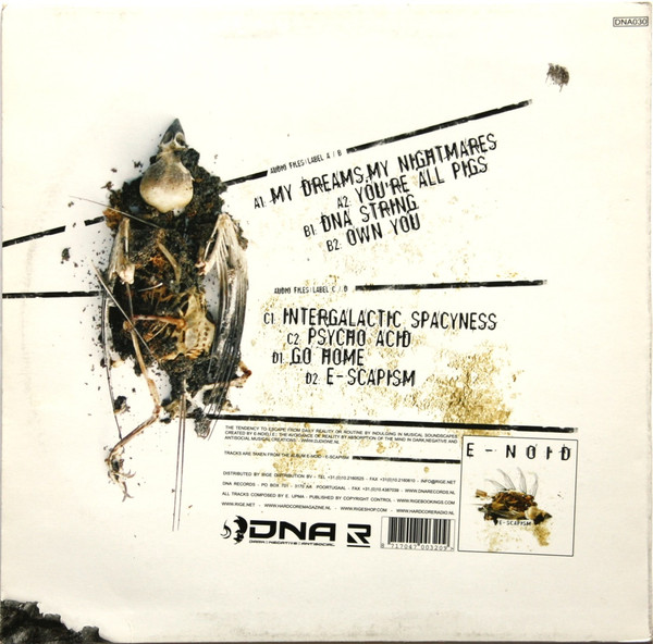 E-Scapism back cover