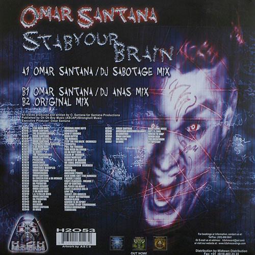 Stab Your Brain back cover