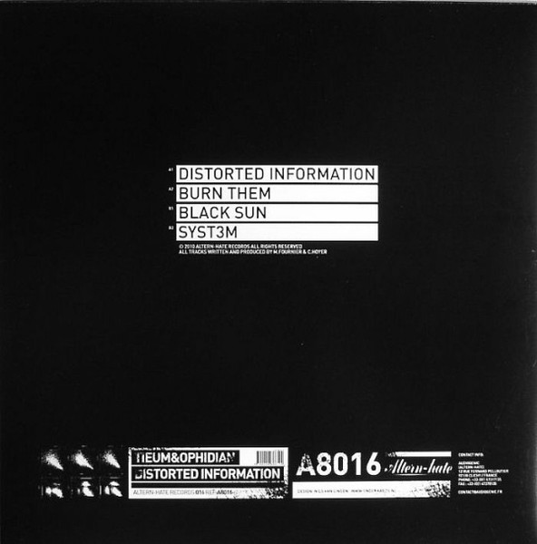 Distorted Information back cover