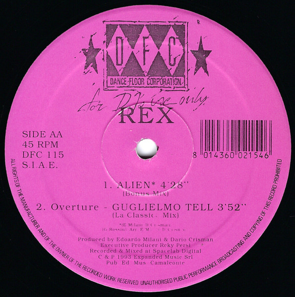 Guglielmo Tell front label