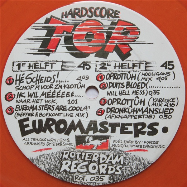 Hardscore front label