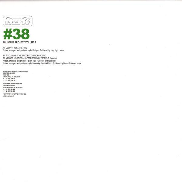 All Starz Project Volume 2 back cover