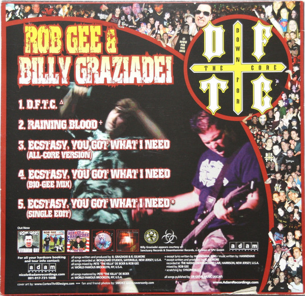 D.F.T.C. (Down For The Core) back cover