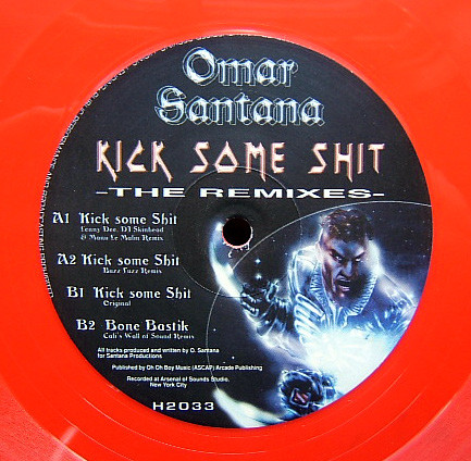 Kick Some Shit (The Remixes) front cover